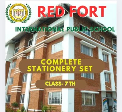 Red Fort Class 7th Stationary Bundle (Package)