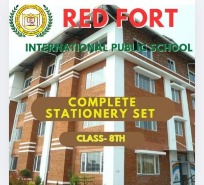 Red Fort Class 8th Stationary Bundle (Package)