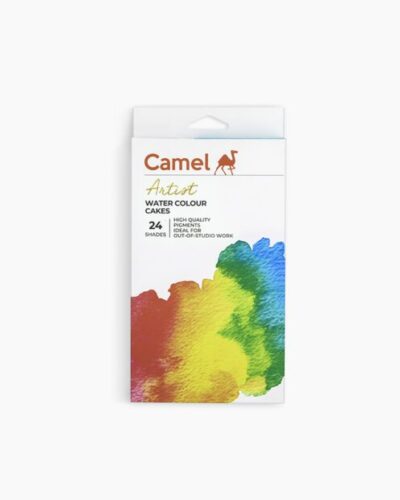 Camel  Artist  Water  Colours  Assorted  box  of  cakes,  24  shades  with  Brush  ₹400