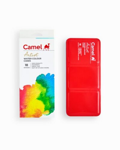 Camel  Artist  Water  Colours  Assorted  box  of  cakes,  18  shades  with  Brush  ₹300