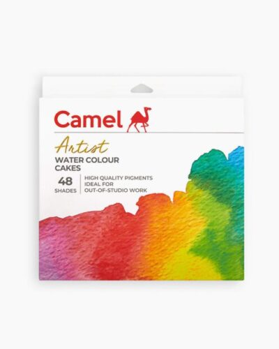 Camel  Artist  Water  Colours  Assorted  box  of  cakes,  48  shades  with  Brush  ₹790