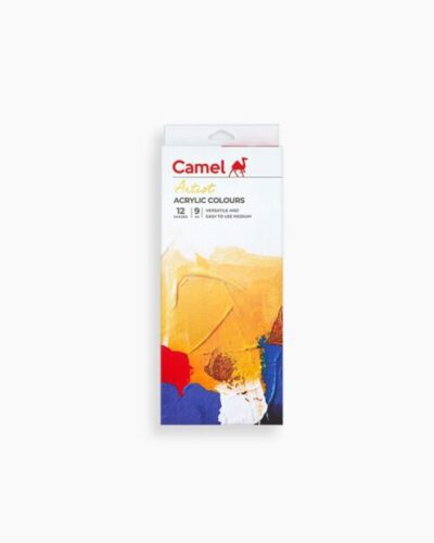 Camel  Artist  Acrylic  Colours  Assorted  pack  of  12  shades  in  9  ml  ₹425