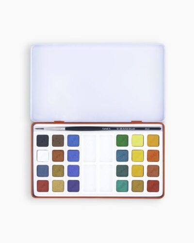 Camel  Artist  Water  Colours  Assorted  box  of  cakes,  24  shades  with  Brush  ₹400 - Image 2