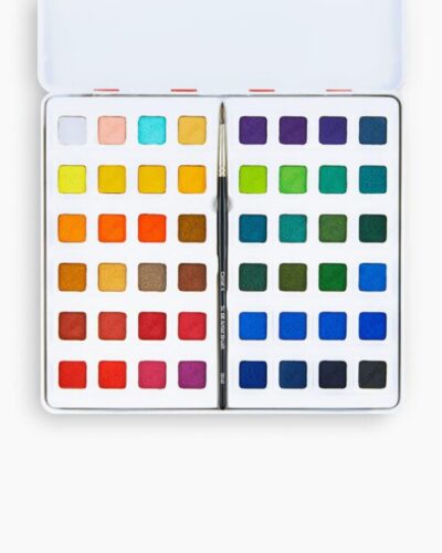 Camel  Artist  Water  Colours  Assorted  box  of  cakes,  48  shades  with  Brush  ₹790 - Image 4