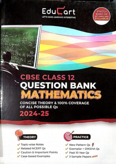 Mathematics Question Bank Class-12 (Educart)
