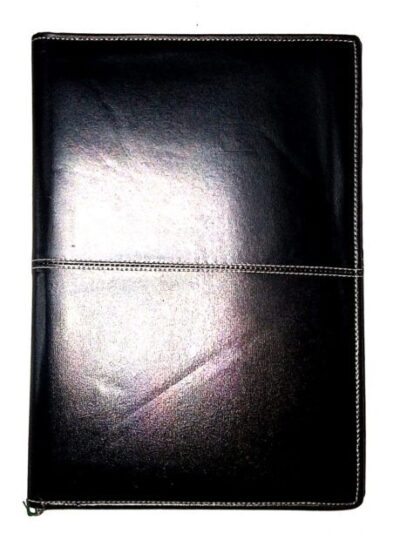 Leather office Conference Folder (Colour: "Black & Brown)