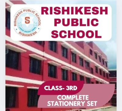 Rishikesh Public School Complete Stationery Set Class- 3rd