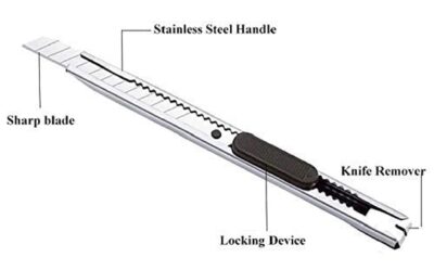Paper Cutter 9MM | HX-801 | Steel