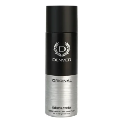 Denver Black.code Deodorant Body-Spray | 50ML / 32g